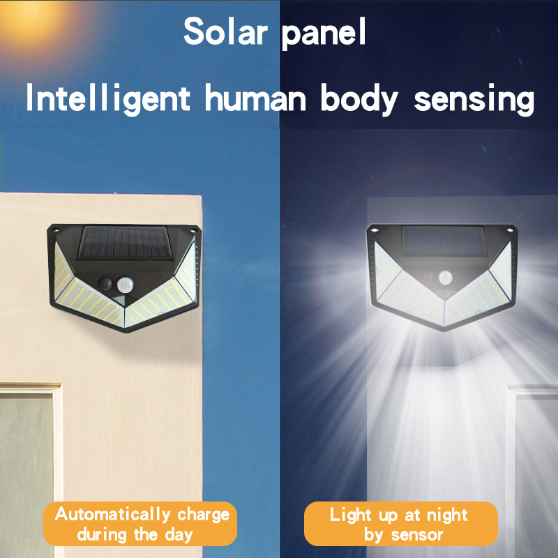 Solar Wall Lights 220 LED Moti - Home Security Yard Sensors 리뷰 및 가격