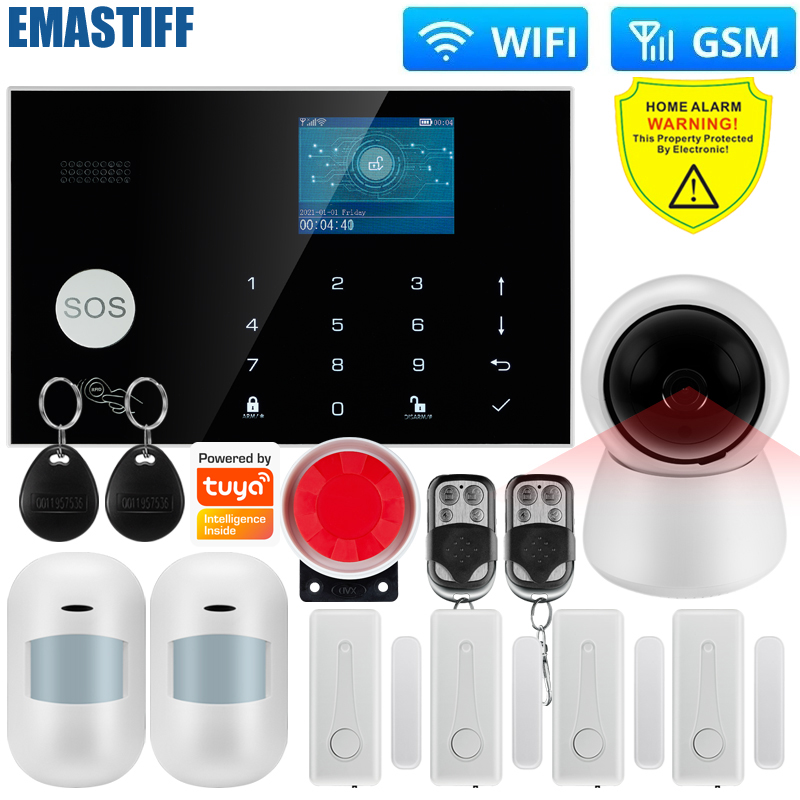 2.4G WIFI GSM Wireless Alarm S - Home Zone Security App 리뷰 및 가격