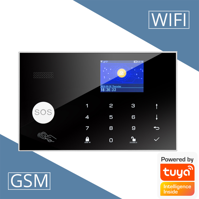 2.4G WIFI GSM Wireless Alarm S - Home Zone Security App 리뷰 및 가격