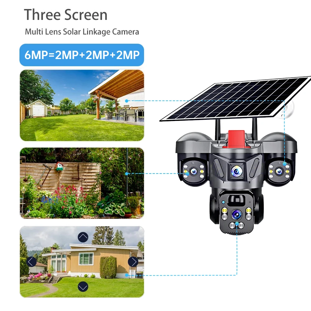 KERUI Outdoor PTZ 6MP 4G SIM W - Home Security Upgrades 리뷰 및 가격