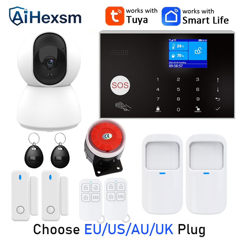 WIFI Camera GSM Alarm System S - Home Zone Security App 리뷰 및 가격