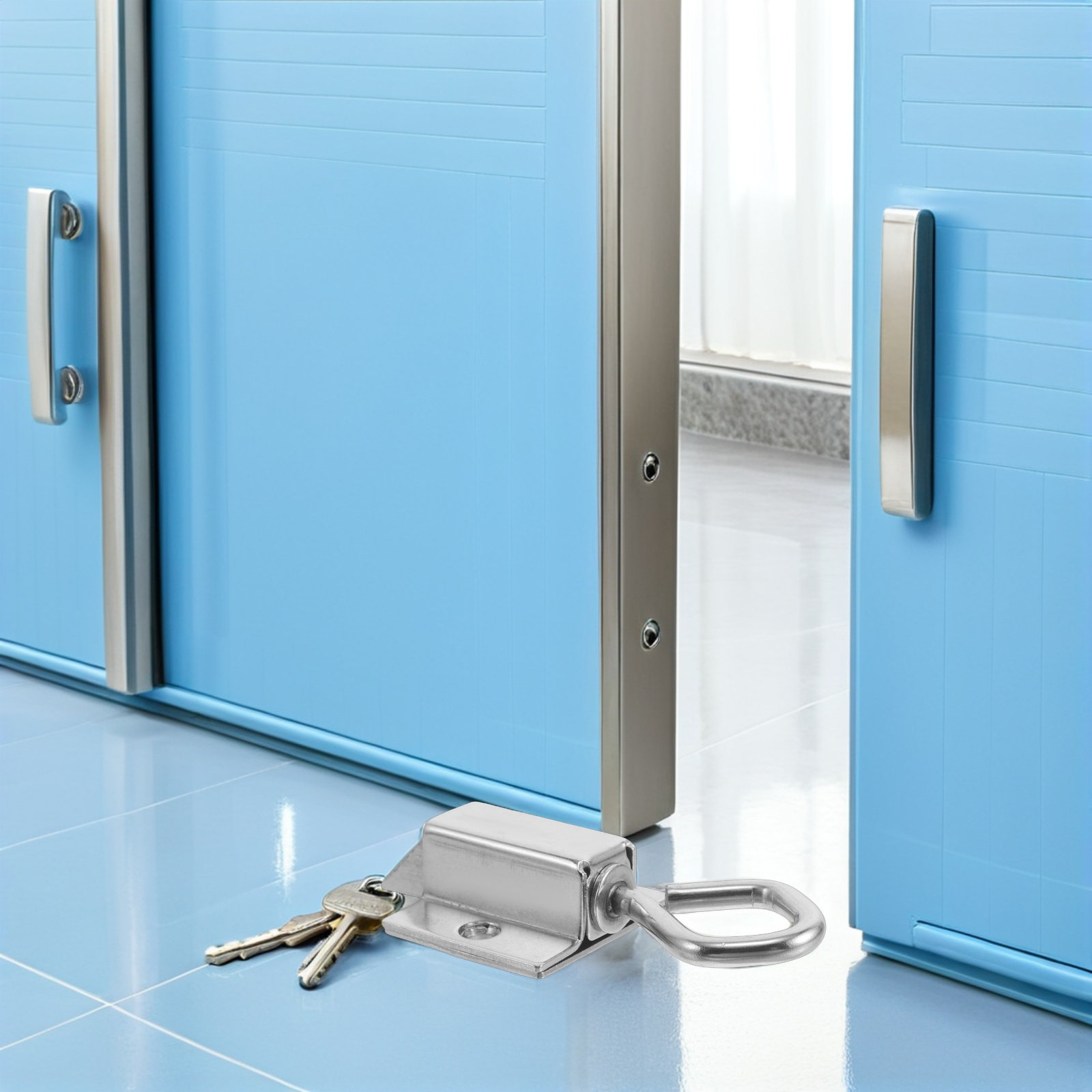 2Pcs Slide Gate Latch Stainles - Home Security Locks 리뷰 및 가격