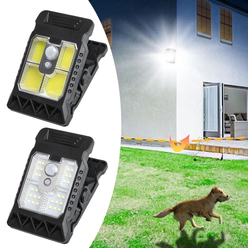 Portable Clip On Solar Lights  - Home Security Yard Sensors 리뷰 및 가격